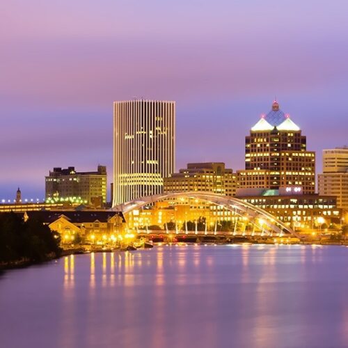 background of Rochester, NY (ROC)