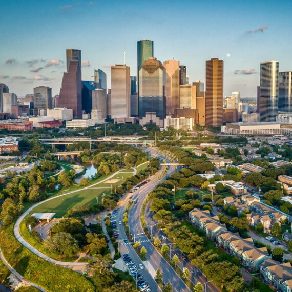 background of Houston, TX (HOU)