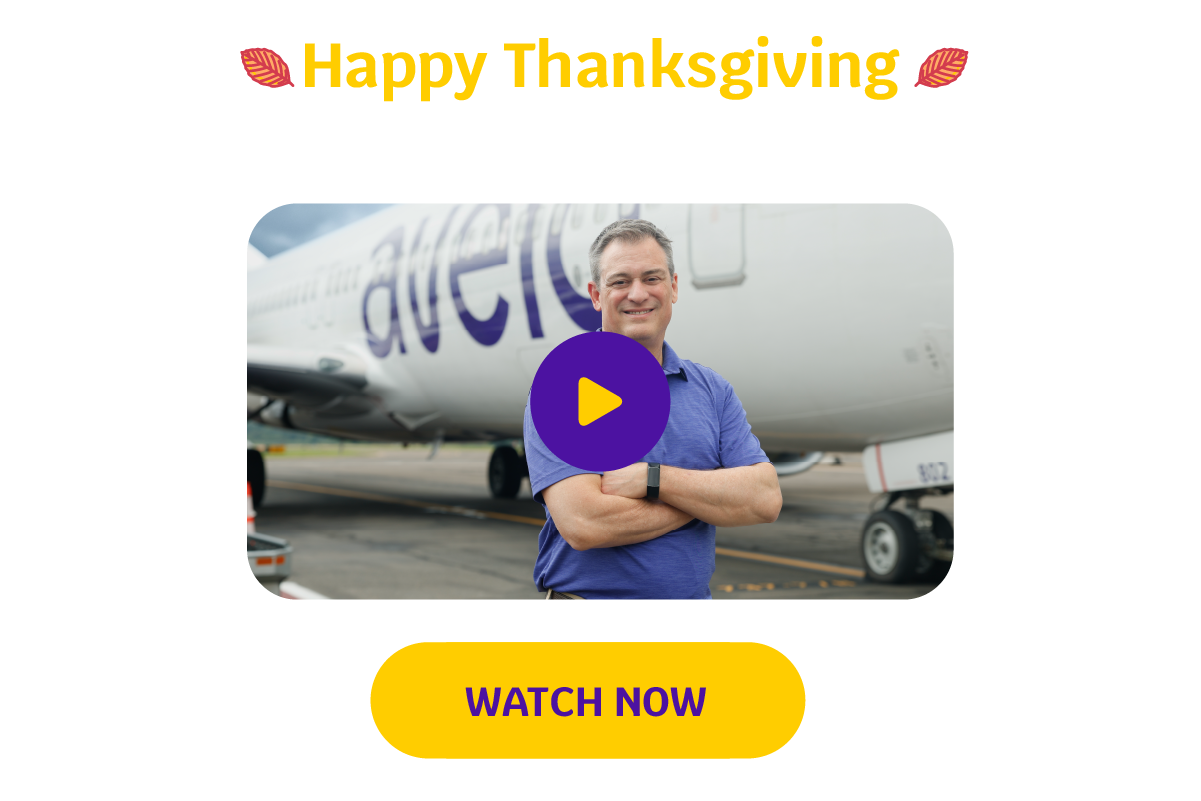 Happy Thanksgiving! A message of gratitude from our CEO. WATCH NOW