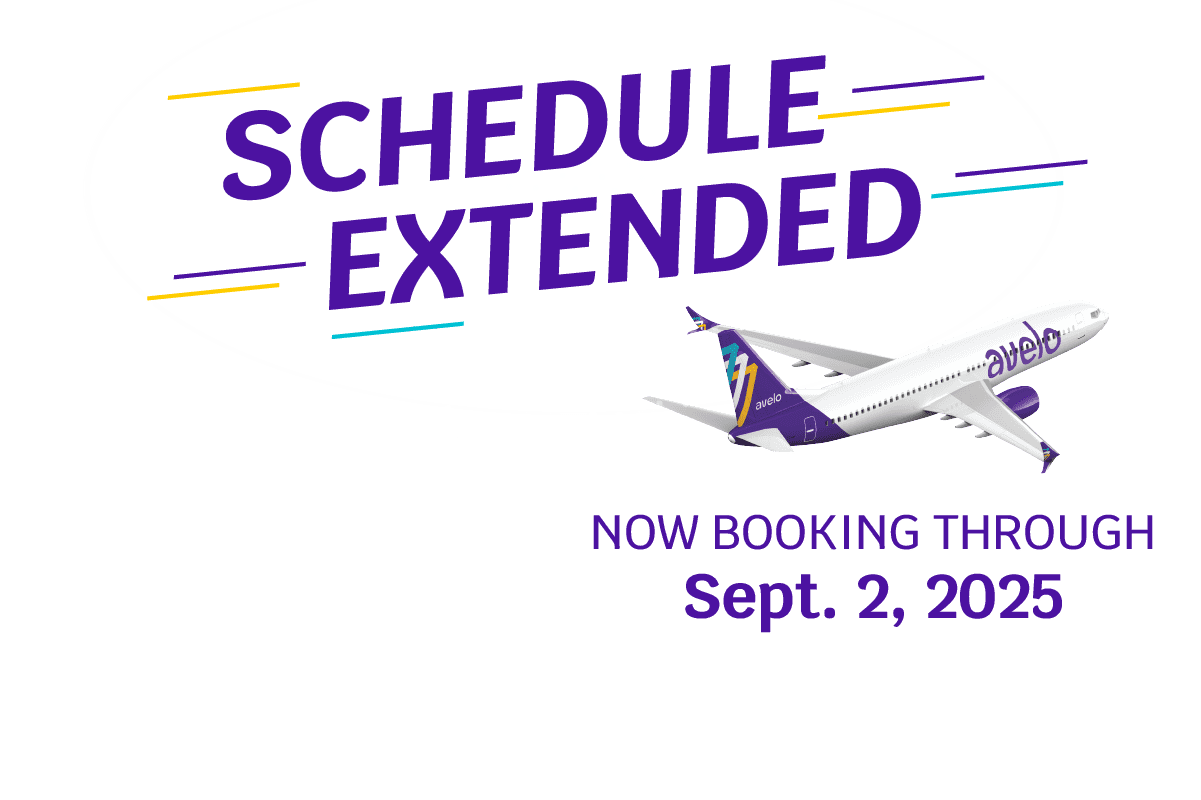 Schedule Extended! Now booking through Sept. 2, 2025