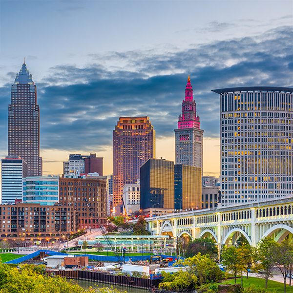 background of Cleveland, OH