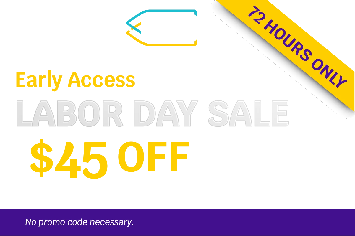 72 HOURS ONLY - Avelo PLUS Member-Only Early Access LABOR DAY SALE - Up to $45 OFF round trip standard base fares** for Avelo PLUS members only on ALL flights between 9/7-3/2 No promo code necessary.